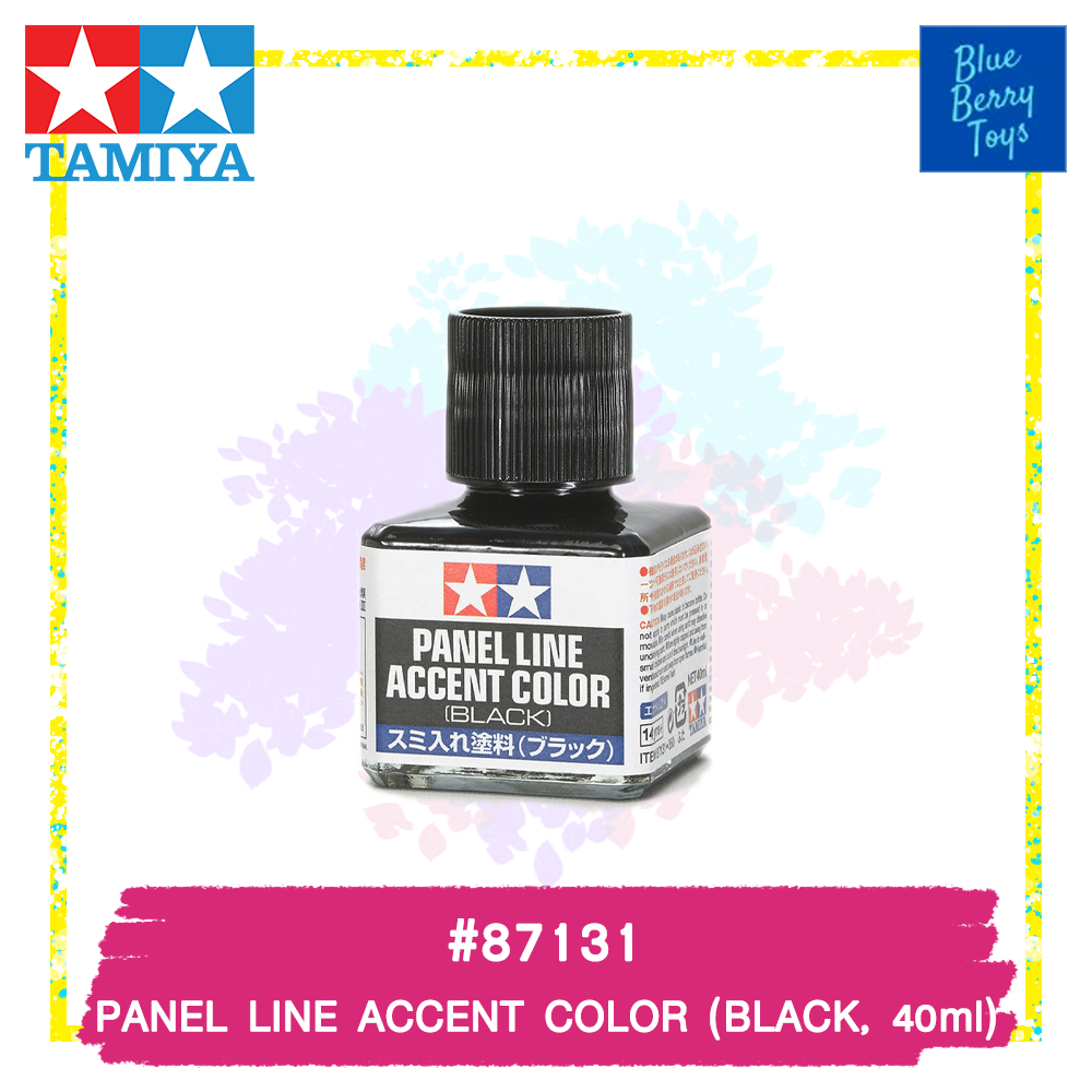 Tamiya Panel Line Accent Color-Black # 87131