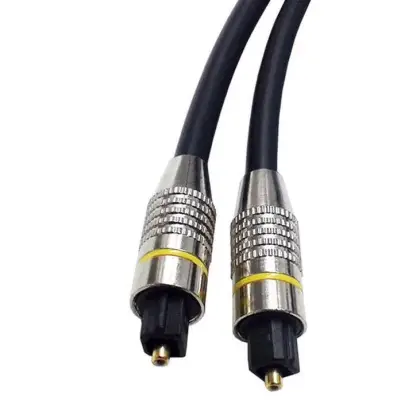 สาย Optical Audio / TOSLINK/ Digital Optical Cable สำหรับ ทีวี เครื่องเสียง Home Theater สายออฟติคอลคุณภาพสูง Digital Optical Audio สายออฟติคอล Fiber optic สำหรับเครื่องเล่น ความยาว 2M