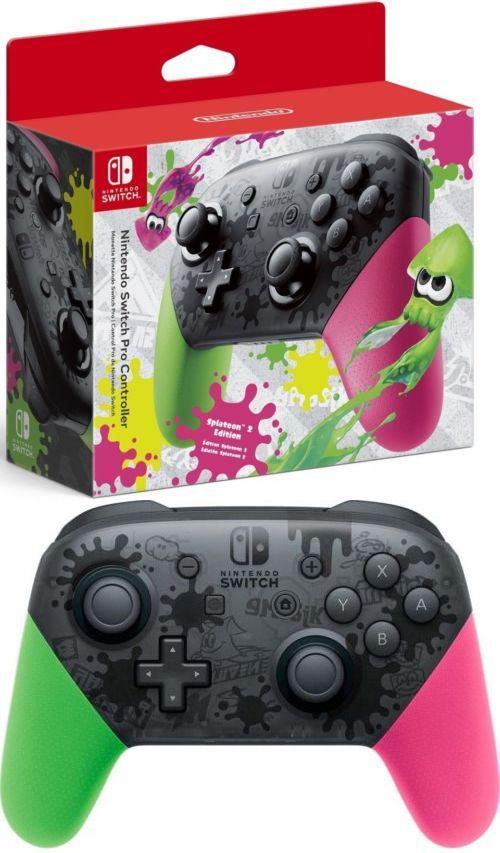 Splatoon Switch 2 Controller จอย Pro Switch SPLATOON 2 ของแท้ (Nintendo Switch Pro Controller)(จอย ...
