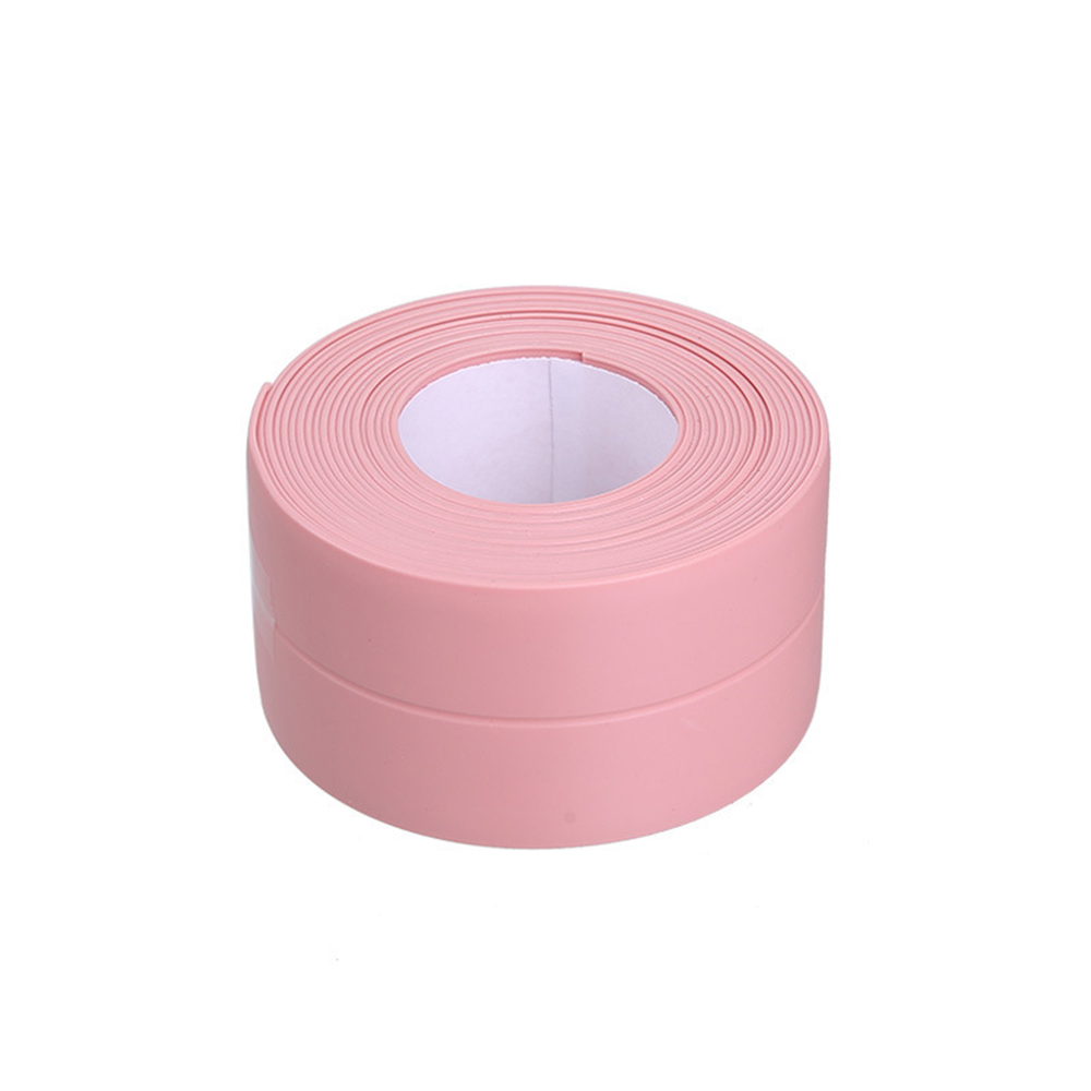 PVC Kitchen Bathroom Crevice Strip Wall Corner Sealing Tape Waterproof Self Adhesive Tile Crack Sink Edge Repair Sealant Tape