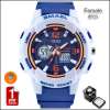 SMAEL นาฬิกาข้อมือผู้หญิง/ผู้ชาย กันน้ำ 100%  Sport Digital LED  Analog สีสันสุดCool SM1643 SM1645 พร้อมกล่องเหล็ก SMAEL