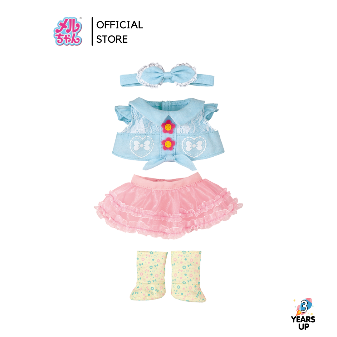 เมลจัง (MELL CHAN®) ชุดเมลจัง ชุดเด็กผู้หญิง Girlish Dress ชุดตุ๊กตา Mellchan Mel-chan ตุ๊กตาเมลจัง เสื้อผ้าตุ๊กตา ของเล่นเด็กผญ ลิขสิทธิ์แท้ พร้อมส่ง