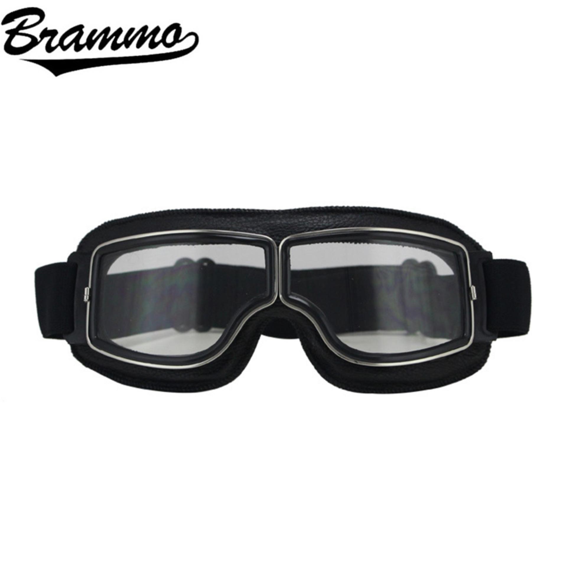 BRAMMO motorcycle glasses แว่นตากันแดด,​ ป้องกันรังสีอัลตราไวโอเลตและป้องกันฝุ่น