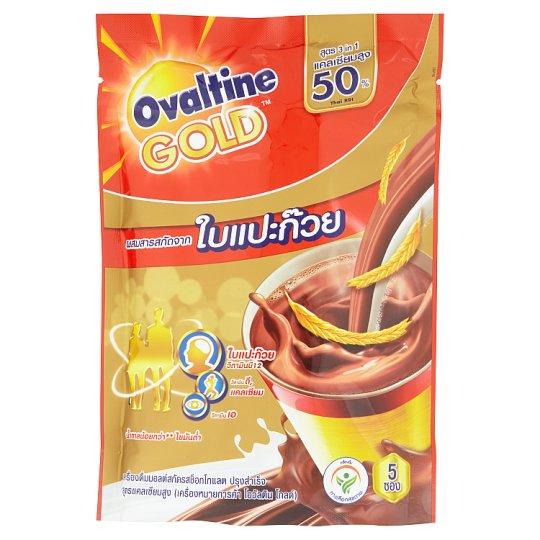 โอวัลติน โกลด์ เครื่องดื่มมอลต์สกัดรสช็อกโกแลต ปรุงสำเร็จ สูตรแคลเซียมสูง 30กรัม x 5 ซอง เครื่องดื่มสำหรับบริโภค