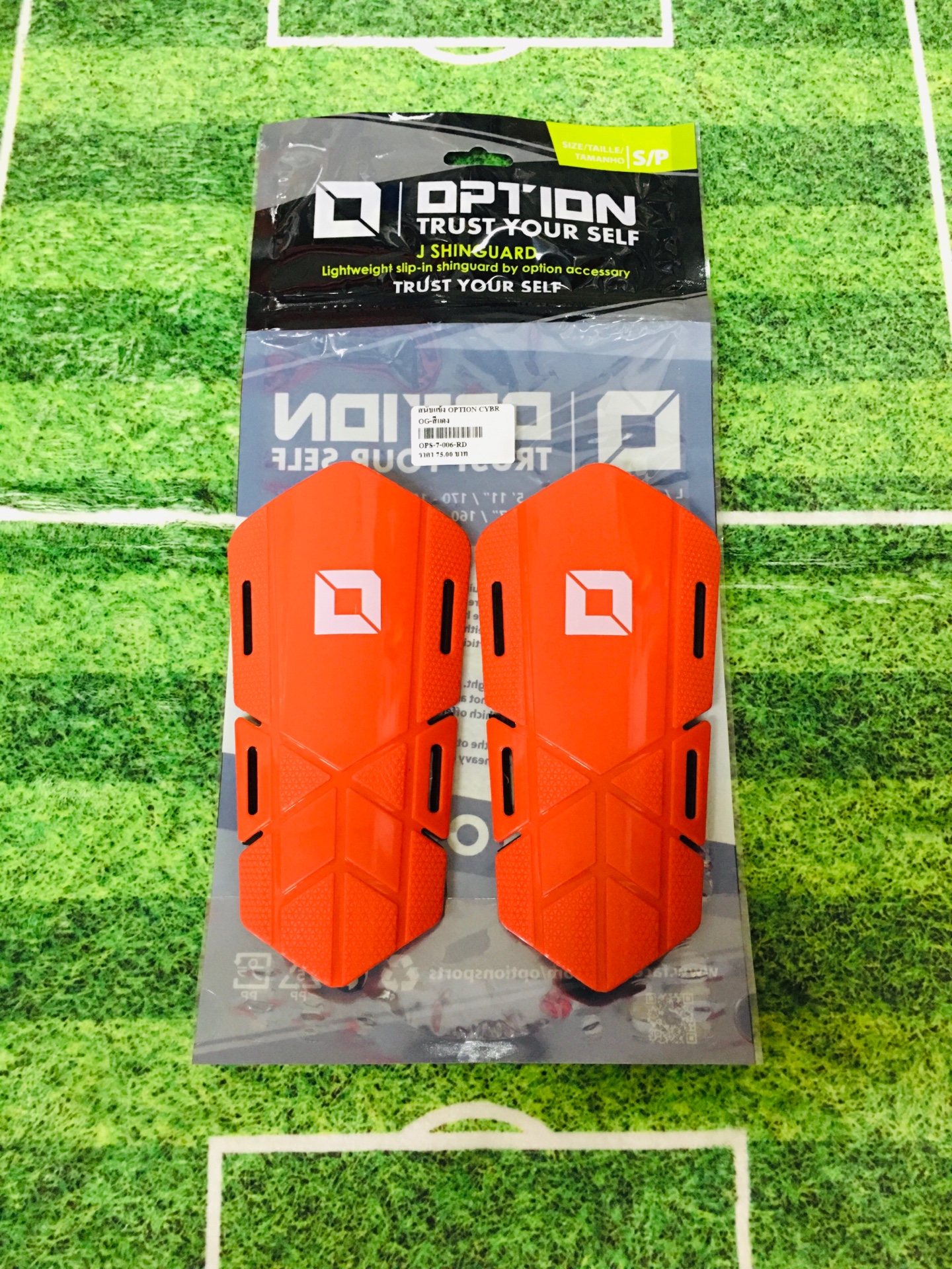 OPTION SPORT สนับแข้งออฟชั่น รุ่น CYBORG Shin Guard