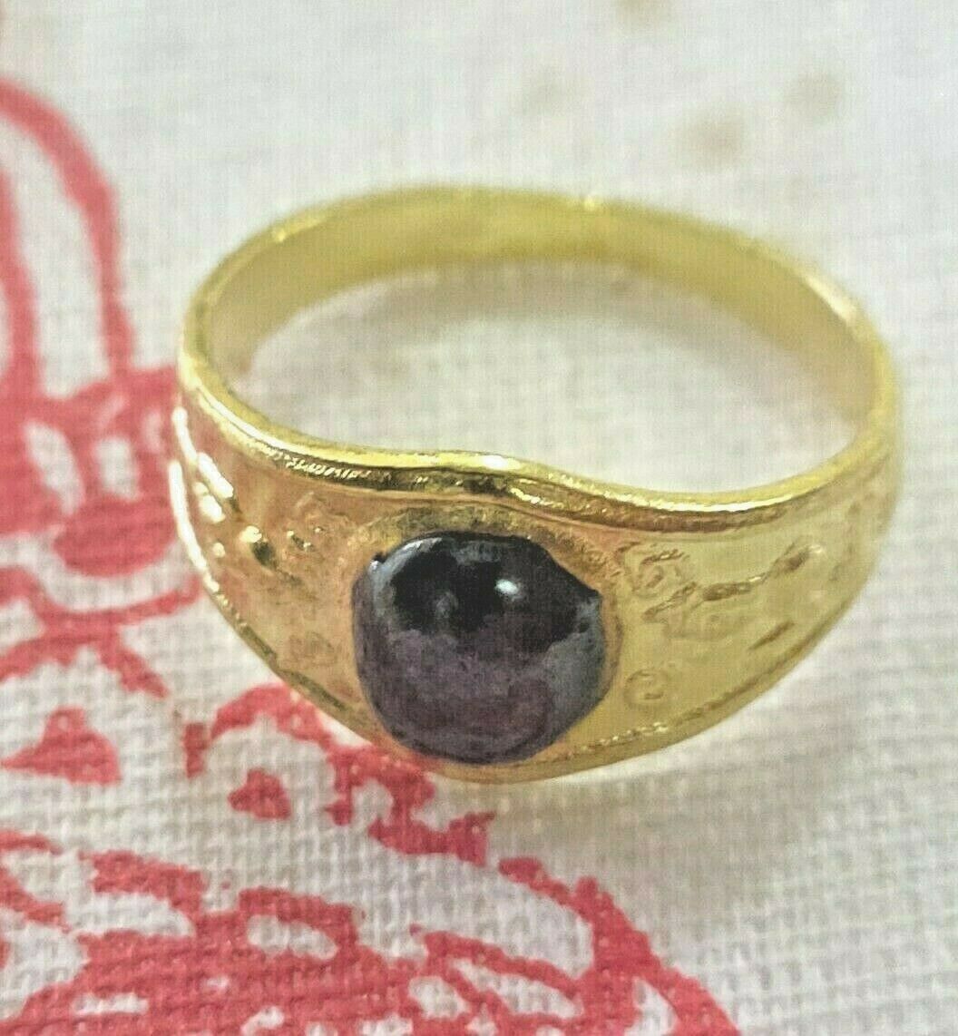 แหวนเมฆพัด  แหวนเมฆพัตร แหวนทองเหลือง แหวน เครื่องรางไทย Ring Thai Amulet