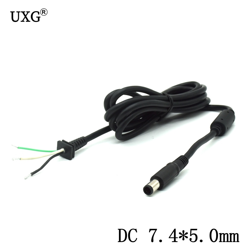 7.4x5.0mm Laptop Power Supply Cable DC Jack Tip Plug Connector Cord For  Dell 19.5V 9.23A 11.8A 12.3A Power Charger Adapter 1.8m