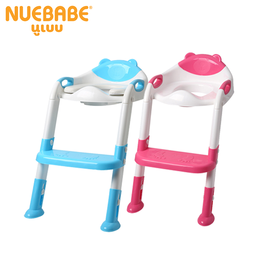 Nuebabe บันไดรองนั่งชักโครกเด็ก