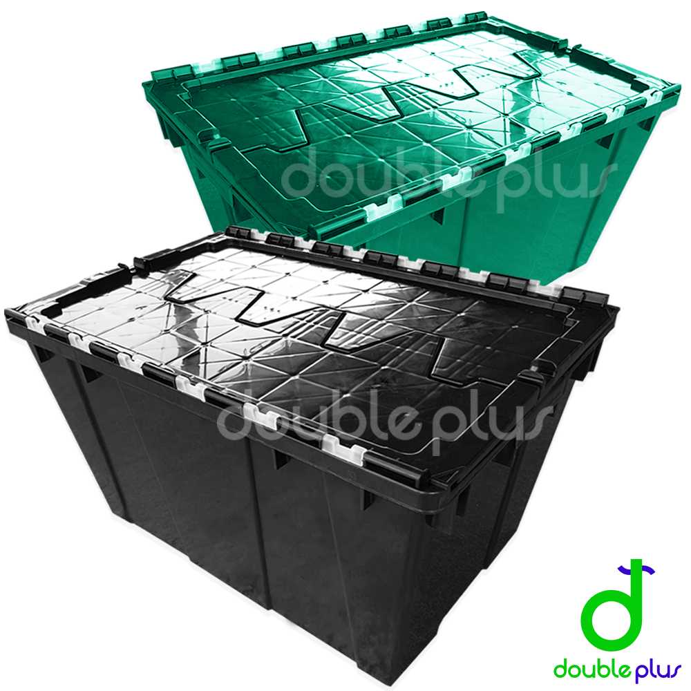 กล่องพลาสติกเก็บของ มีฝาปิด ขนาด 65 ลิตร -กล่องอเนกประสงค์ ลังอเนกประสงค์ ลังพลาสติก กล่องเก็บของ
