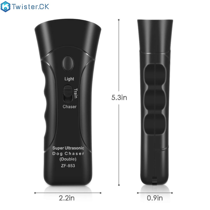 Ultrasonic Doubleheaded Dog Repeller Anti Barking Device Dog Training