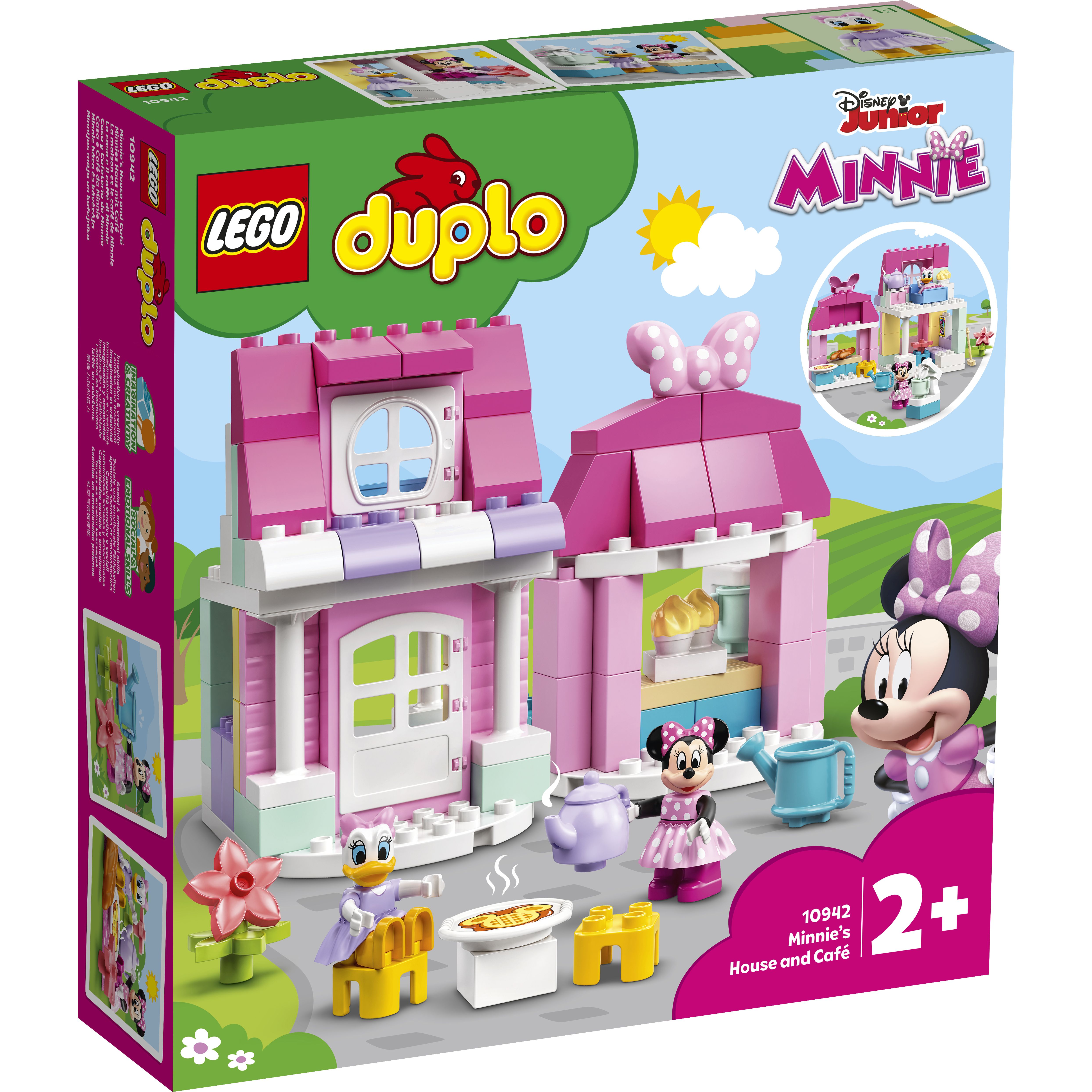 LEGO® DUPLO® ǀ Disney 10942 Minnie’s House and Café (91 Pieces)