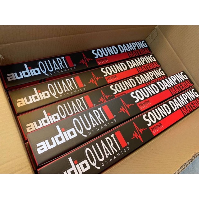 เครื่องเสียงรถยนต์ Audio Quart AQ-SD01 แผ่นแดมป์แบบมีฟอยล์คุณภาพสูงขนาด60*100