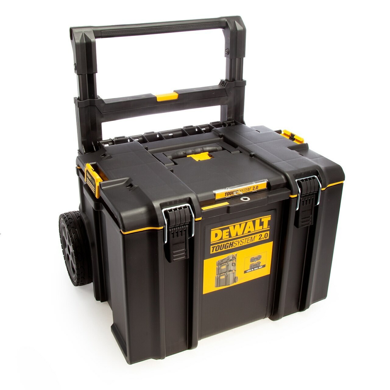 DEWALT กล่องใส่เครื่องมือ+ถาด+มีล้อ DWST83295-1 TOUGHSYSTEM2.0