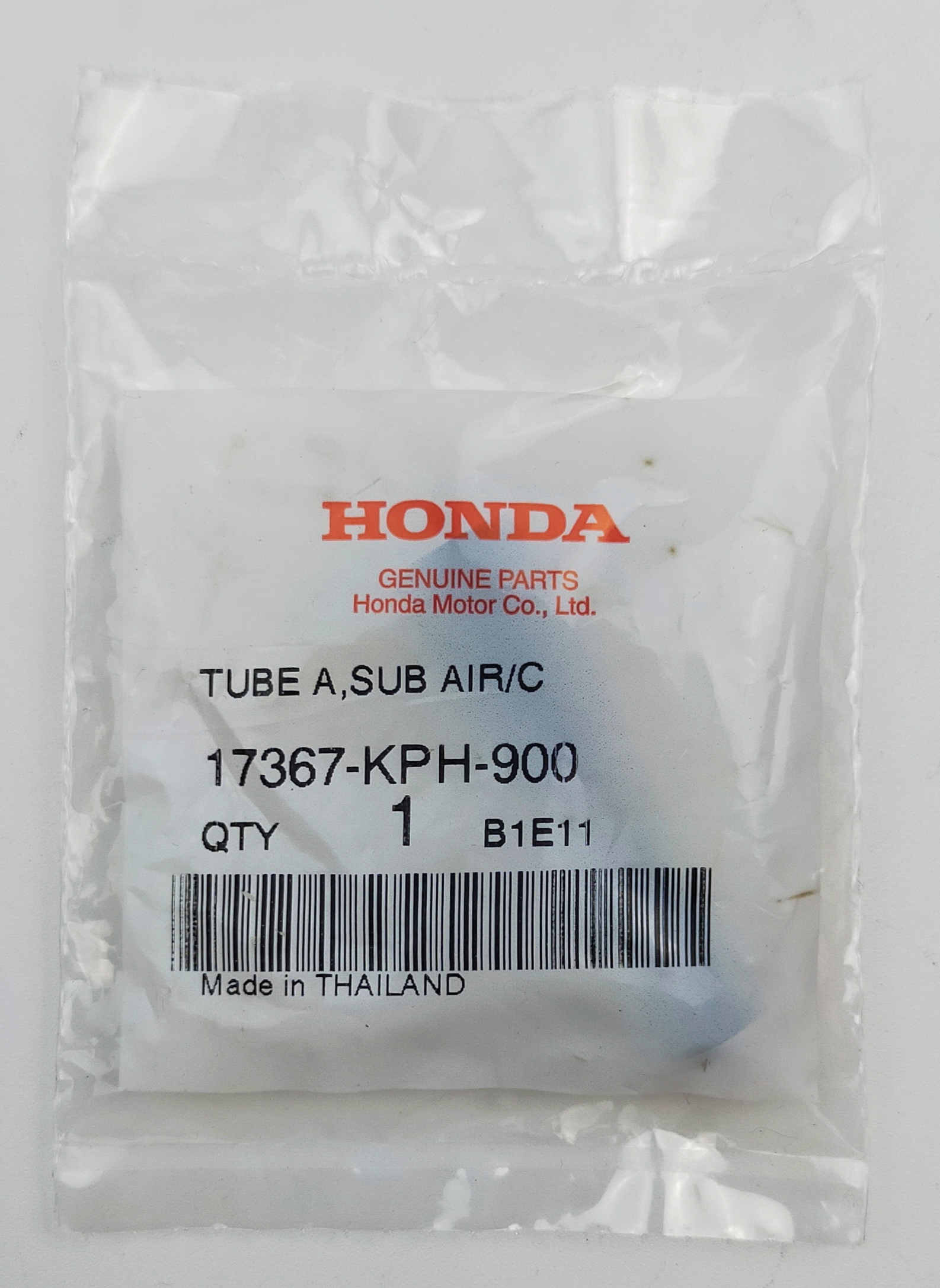 17367-KPH-900 ท่อระบายอากาศ A Honda แท้ศูนย์