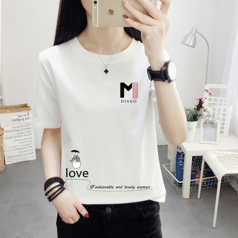 C 2022 ขายดี เสื้อแฟชั่นผู้หญิง แขนสั้น สไตล์เกาหลี สวมใส่สบาย พร้อมส่ง ...