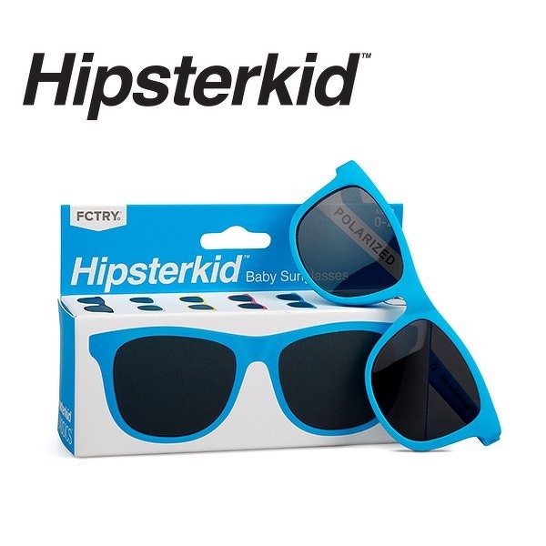 ANATTA Hipsterkid แว่นกันแดดเด็ก สี Blue แว่นเด็ก Age 0-2, 3-6