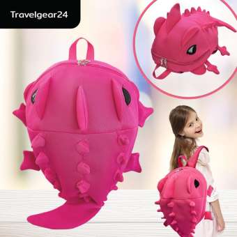 TravelGear24 กระเป๋าเป้สะพายหลัง กระเป๋าเป้เด็ก กระเป๋าเป้รูปไดโนเสาร์มอนสเตอร์ Dinosaur monster backpack - A0541