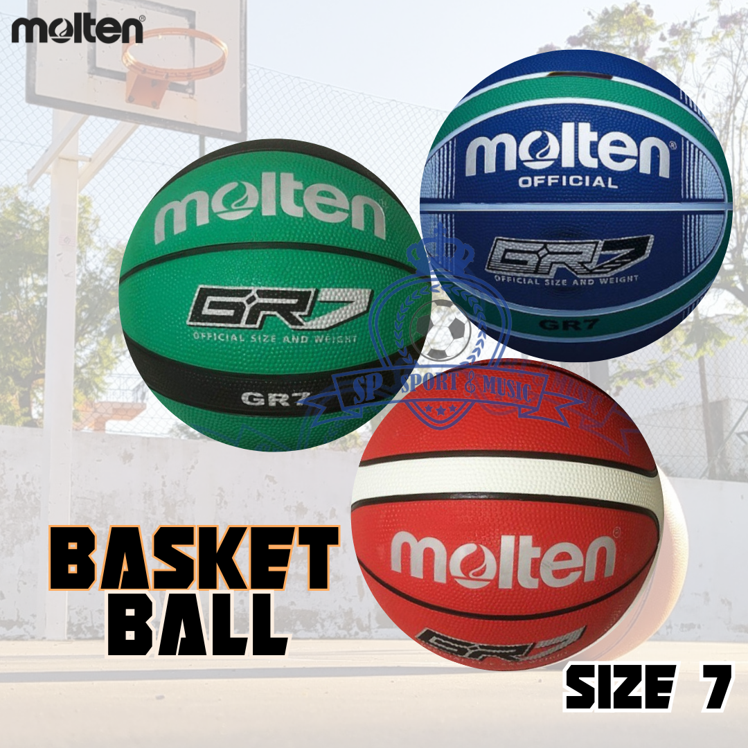 Basketball Molten GR7 Size.7 ลูกบาส บาสเกตบอล รับประกันของแท้100% ...