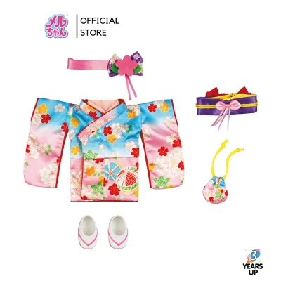 Mell Chan Long Kimono ชุดกิโมโนยาว ( สินค้าลิขสิทธิ์แท้ ) for Kids 3 Years Old Up
