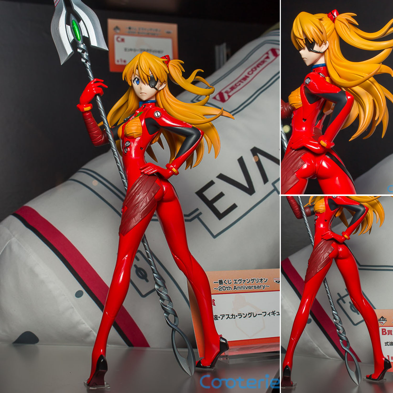 Model โมเดล งานแท้ 100npresto Evangelion อีวานเกเลียน มหาสงครามวันพิพากษา Ichiban Kuji lottery 20th Anniversary Prize B Souryu Asuka Langley โซริว อาสุกะ แลงเรย์ Ver Original from Japan Figure ฟิกเกอร์ Anime อนิเมะ การ์ตูน มังงะ คอลเลกชัน manga