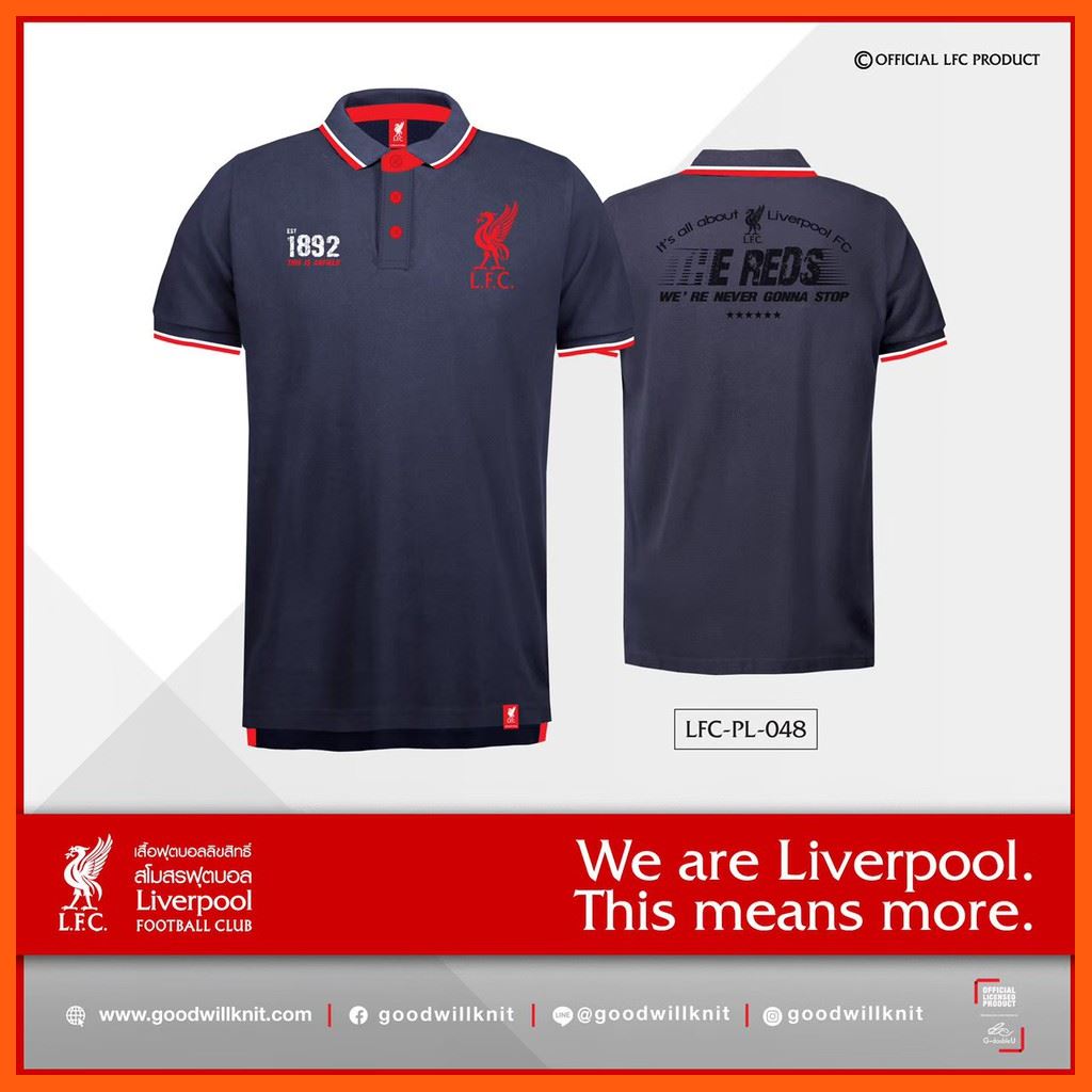 Best Seller, High Quality เสื้อรุ่น LFC-P048 เสื้อโปโลลิเวอร์พลู Sport Uniform ชุดกีฬา ชุดทีมลิเวอร์พูล เสื้อยืดพิมพ์ลาย เสื้อคอกลม เสื้อโปโล กางเกงกีฬา Best Seller And High Quality For You. สินค้าขายดีและมีคุณภาพสำหรับคุณ