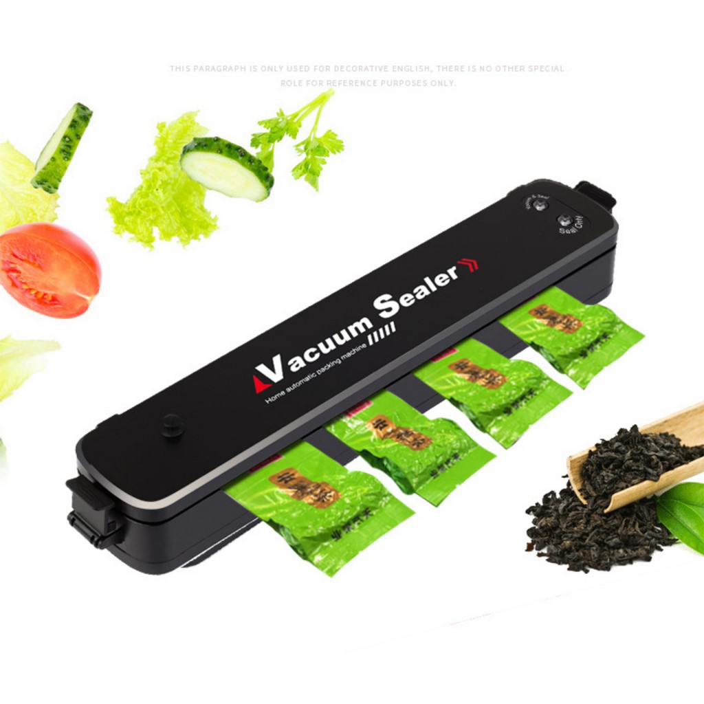 เครื่องซีลสูญญากาศ รุ่นมาตรฐาน สีดำ Vacuum Sealer XINBAOLONG รุ่น LP11