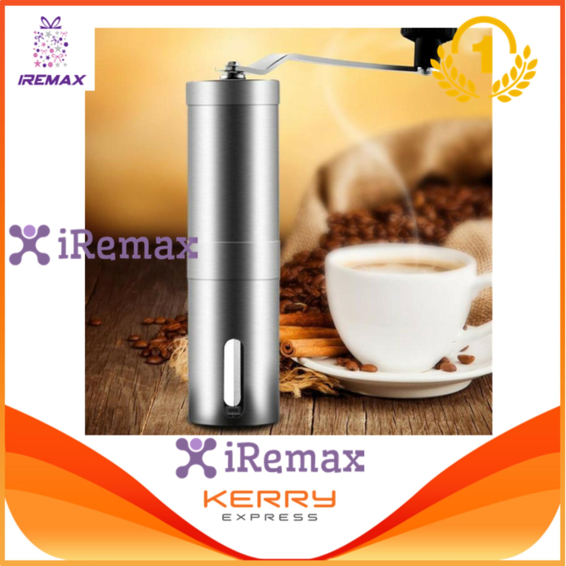 iRemax Stainless Steel Manual Coffee Bean Grinder Mill Kitchen Hand