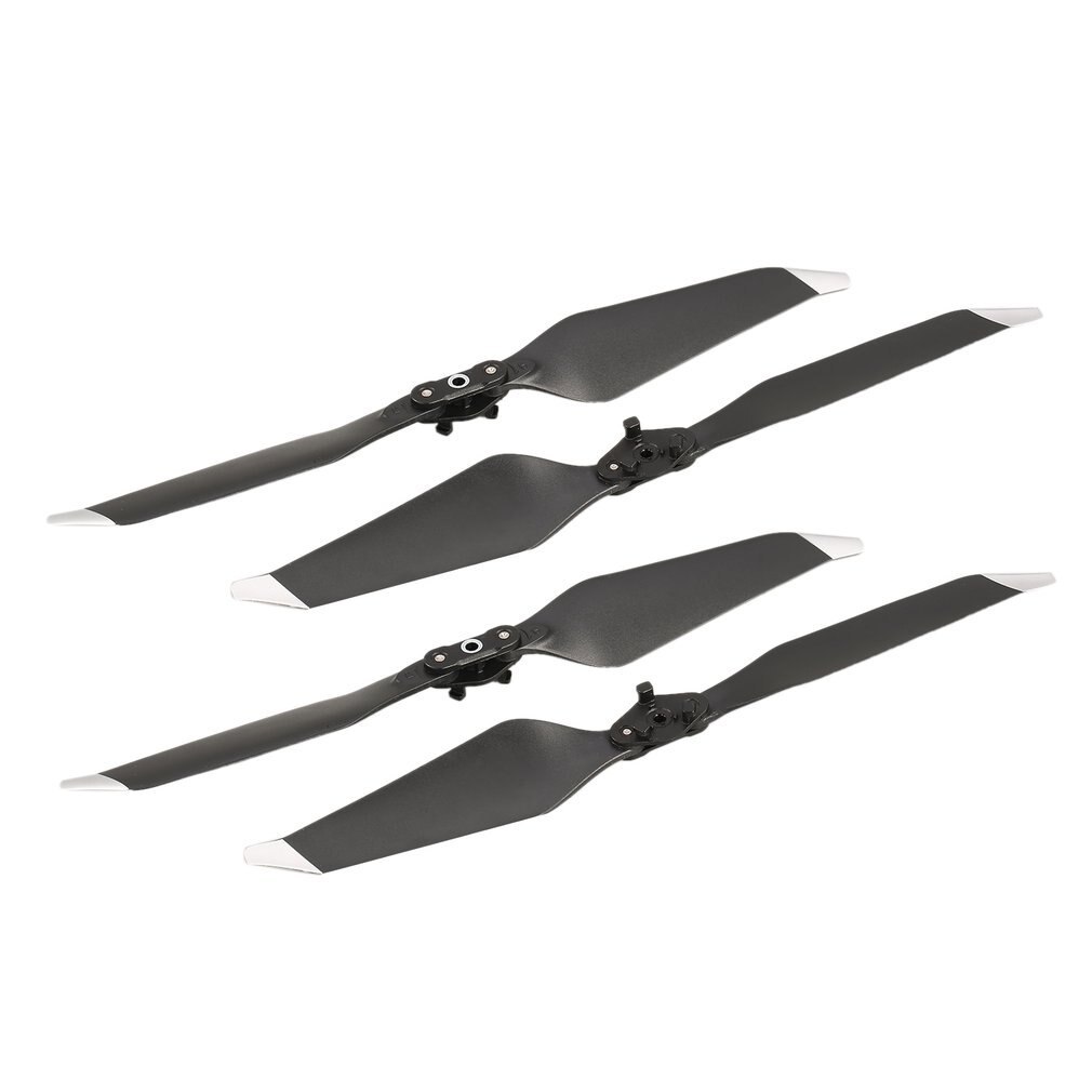 2 pairs (4 pieces) Silver Replacement 8331 Low Noise Propellers for DJI MAVIC PRO Platinum Drone Spare Parts Props Folding Blade Accessories Wing