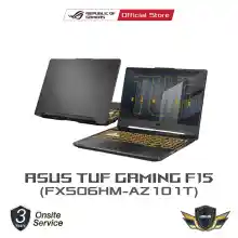 ภาพขนาดย่อของสินค้าASUS TUF Gaming F15 Gaming Laptop, 15.6 240Hz FHD IPS-Type Display, Intel i9-11900H, GeForce RTX 3060, 16GB DDR4 SO-DIMM, 1TB M.2 NVMe PCIe 3.0 SSD, FX506HM-AZ101T
