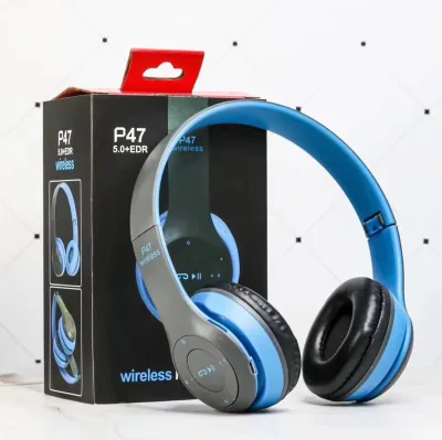 หูฟังบลูทูธ หูฟังไร้สาย หูฟัง Bluetooth 5.0 รุ่น P47 Wireless Headphones