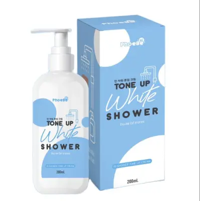 ฟีบี้ ครีมอาบน้ำ 💙โทนอัพไวท์ ชาวเวอร์ PhoeBe Tone Up White Shower ขนาด 200 ml. พร้อมส่ง