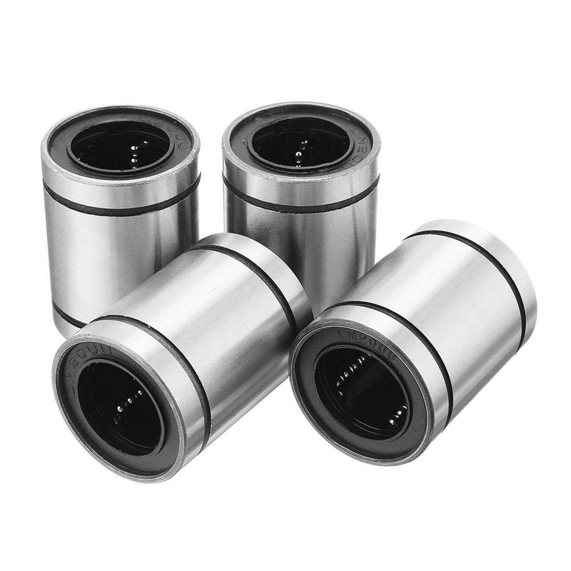 4 pcs LM20UU 20x32x42mm Double Side Rubber Seal Linear Motion Ball