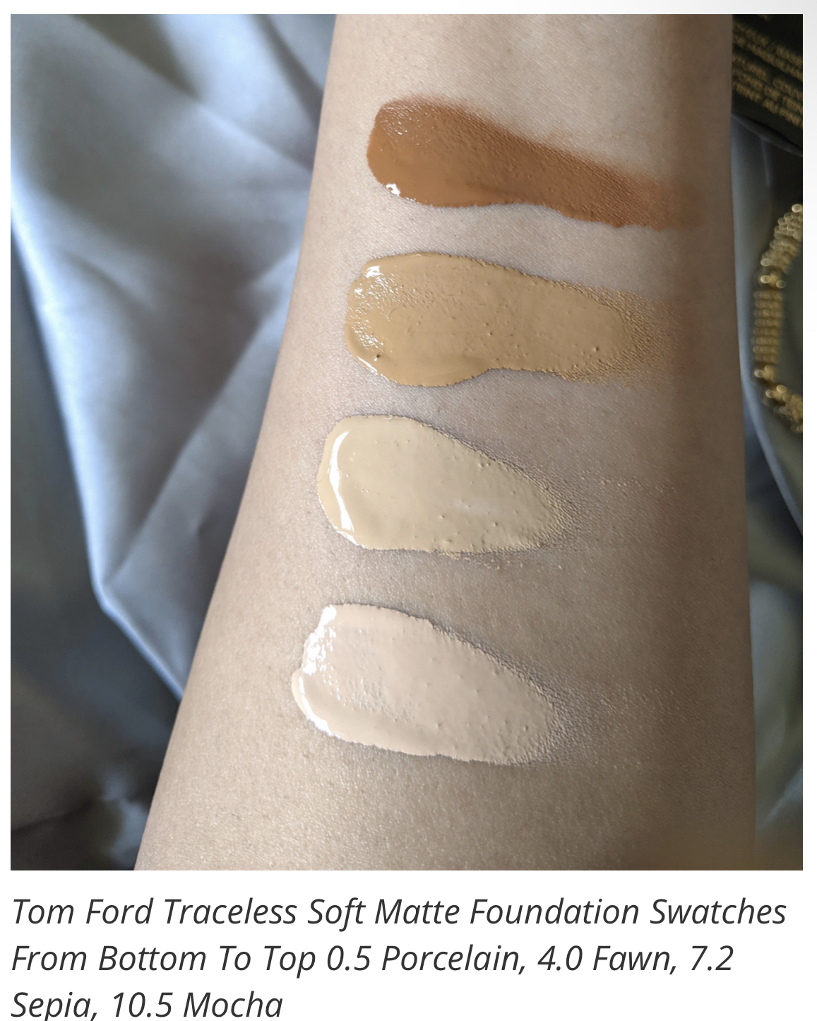 พร้อมส่ง ️ Tomford Traceless Soft Matte Foundation 4ml สี 0 5