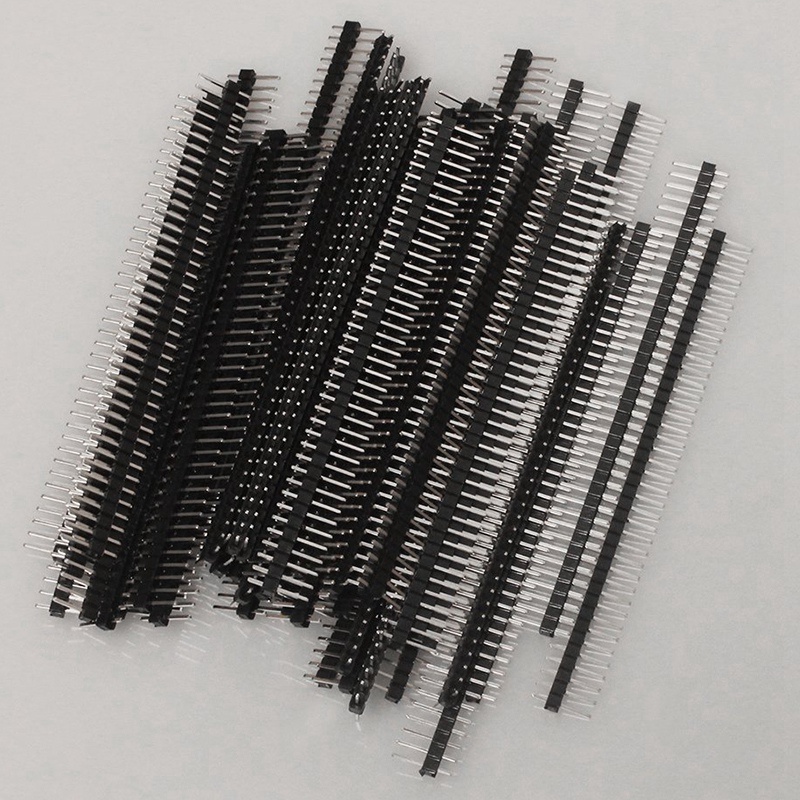 Pin Header Gikfun 40-Pin 2.54mm Single Row Male For Arduino (Pack Of 10 ...