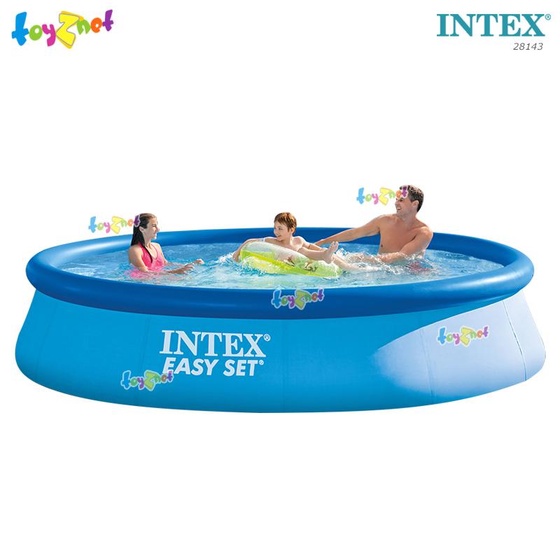 Intex ส่งฟรี สระน้ำ สระว่ายน้ำ อีซี่เซ็ต 13 ฟุต (3.96x0.84 ม.) รุ่น 28143
