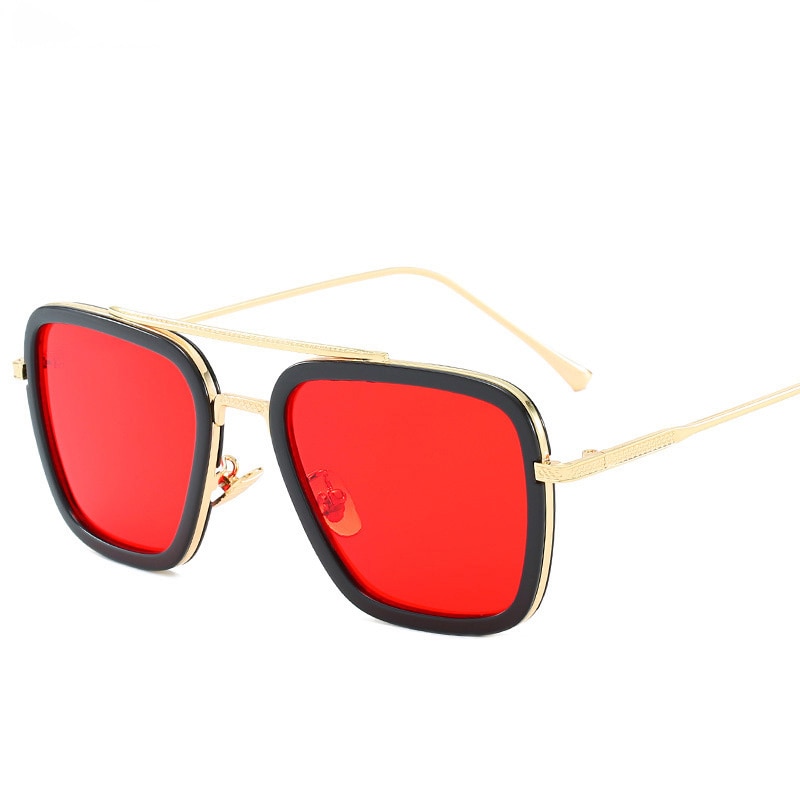 2023 Brand Alloy Men's Sunglasses Polarized Uv400 Lens Sun Glasses