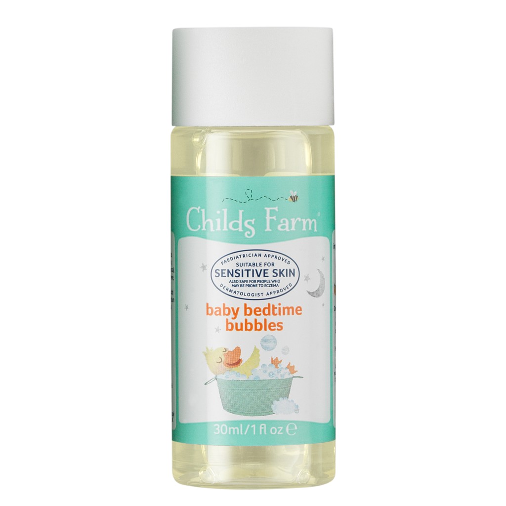 ✔ஐ✔  ชายด์ ฟาร์ม สบู่ทำฟองในอ่างอาบน้ำสำหรับทารก 30 มล (Childs Farm Baby Bedtime Bubbles Organic Tangerine)