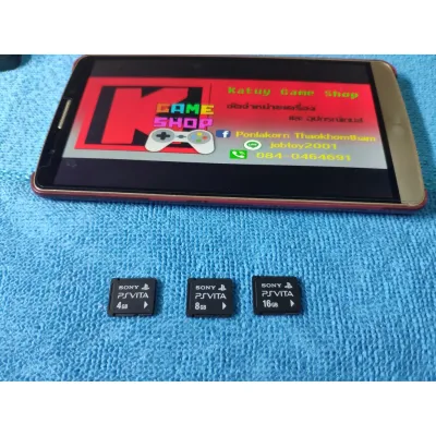 hot Memory Card PS Vita 4 8 16 32 64 ของแท้ (USED)