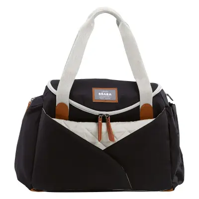 กระเป๋าเปลี่ยนผ้าอ้อม BEABA Sydney II Changing Bag "Smart Colors" Black