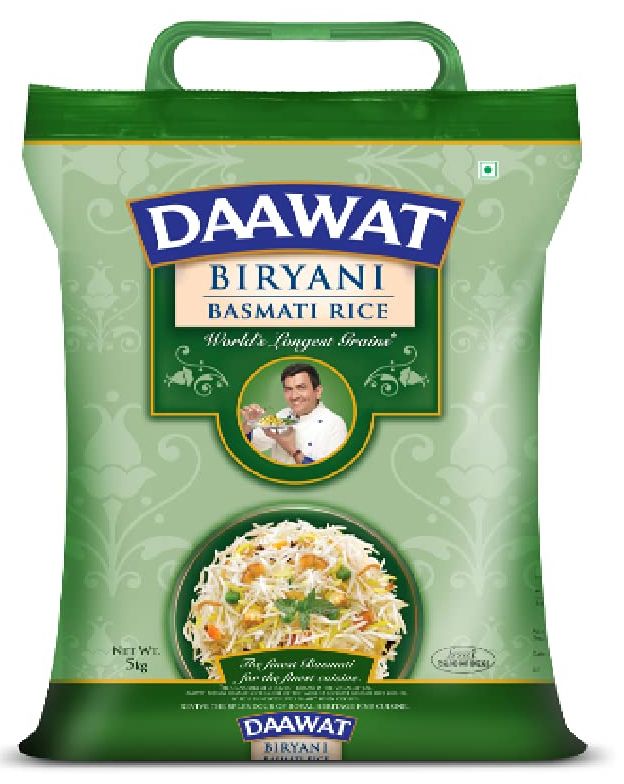 Daawat Biryani Aged Basmati Rice, World's Longest Grain 5 Kg Lazada.co.th