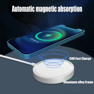 Magsafe charger for Apple iPhone 12 Pro Max Mini ที่ชาร์จไร้สาย Type-C 15W แท่นชาร์จไร้สาย ชาร์จเร็ว