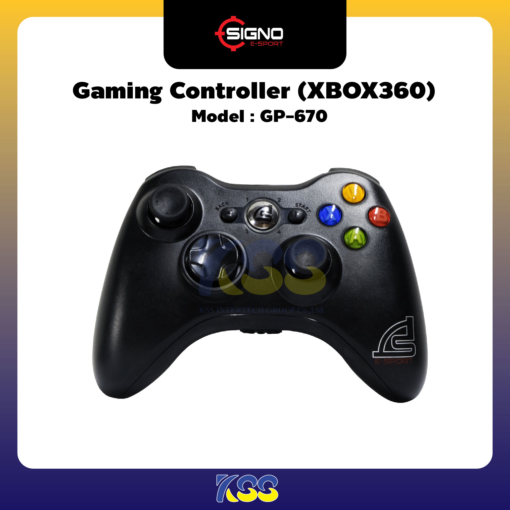 Signo E-sport GP-670 Mazello Gaming Controller