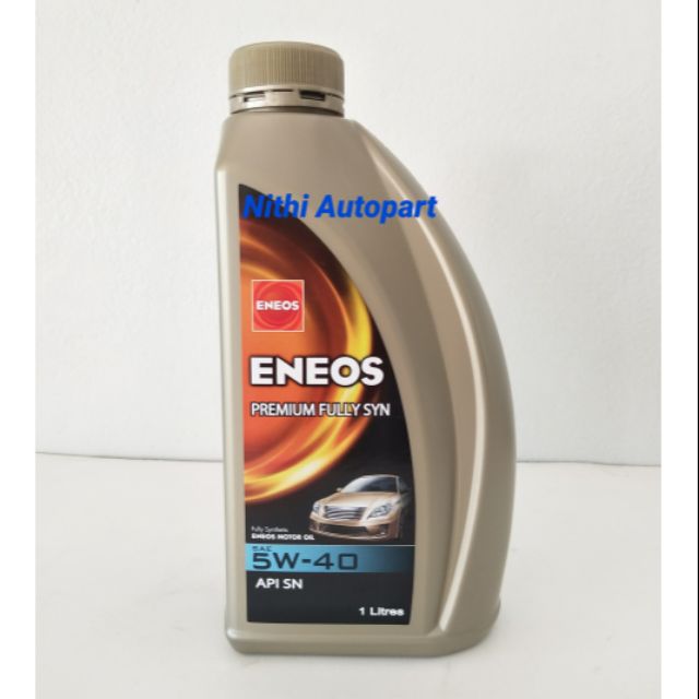 น้ำมันเครื่องสังเคราะห์ Eneos Premium Fully Syn 5w-40 5w40 1 ลิตร
