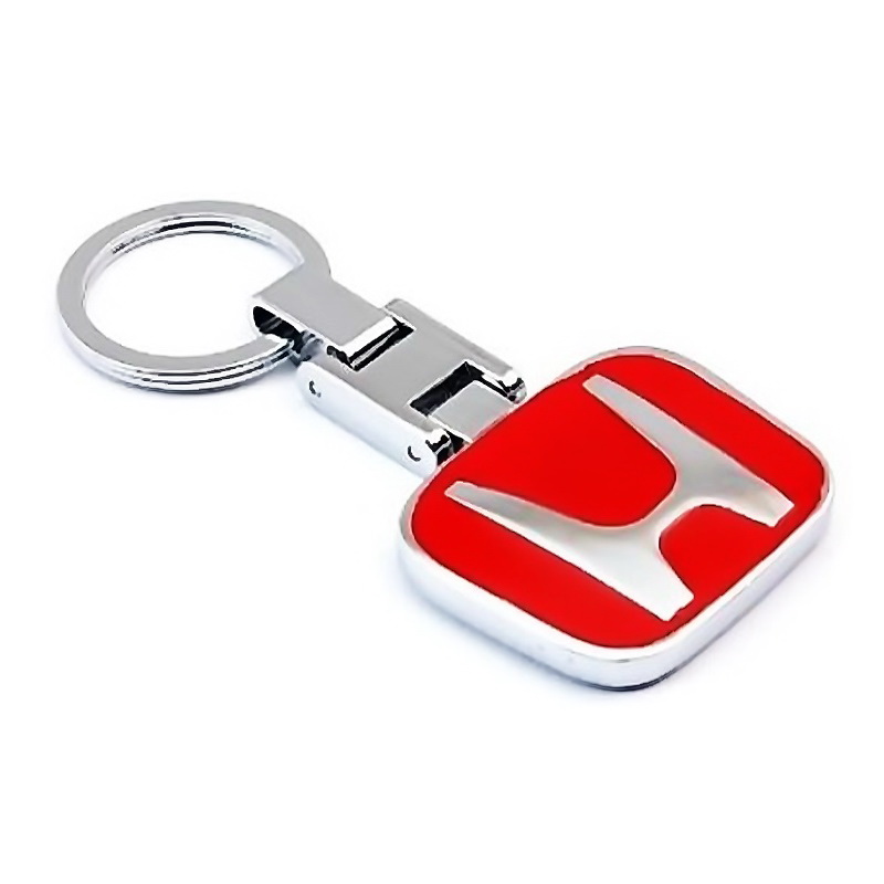 พวงกุญแจ พวงกุญแจรถ พวงกุญแจคอนโด Metal Car Key Ring Emblem Keychain 2789 2790 2791 2792 2793 สี Honda สี Honda