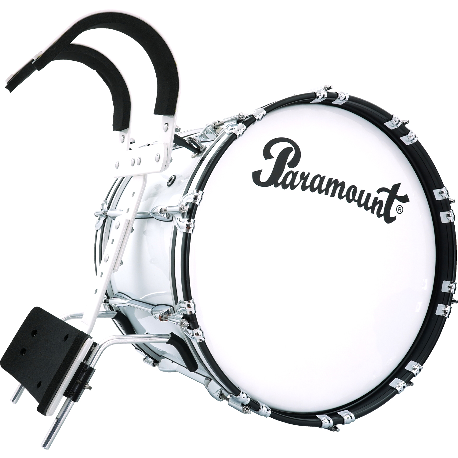 Paramount JBMBZ Marching Bass Drum กลองเบสดรัม กลองใหญ่มาร์ชชิ่ง หนา 14 ...