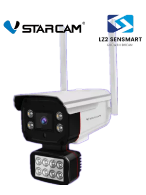 Vstarcam CS51 3MP Outdoor IP Camera กล้องวงจรปิดไร้สาย กล้องนอกบ้าน Outdoor H.264+ WiFi iP Camera