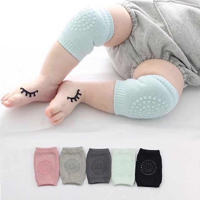 ☊● ✔️ลดราคา สนับเข่าเด็ก มีปุ่มกันลื่น ผ้านิ่มสบายผิว