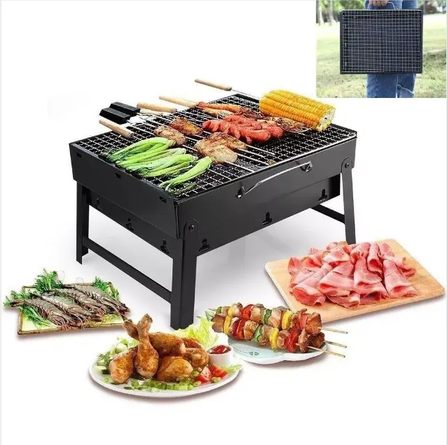 ย่างบาร์บีคิว Amazing เตาปิ้งย่าง BBQ พกพาพับเก็บได้MINI BBQ เตาปิ้งย่างพกพา เตาย่างบาร์บิคิว เตาย่างใช้ถ่าน CA-04