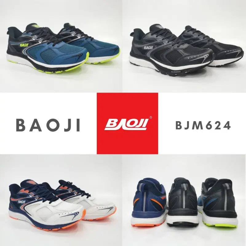 ภาพหน้าปกสินค้าBaoji624 รองเท้าวิ่งบาโอจิผู้ชาย รองเท้าผ้าใบบาโอจิ รุ่น m624 ตรงปก ส่งไว จากร้าน Mebegin Shoes บน Lazada