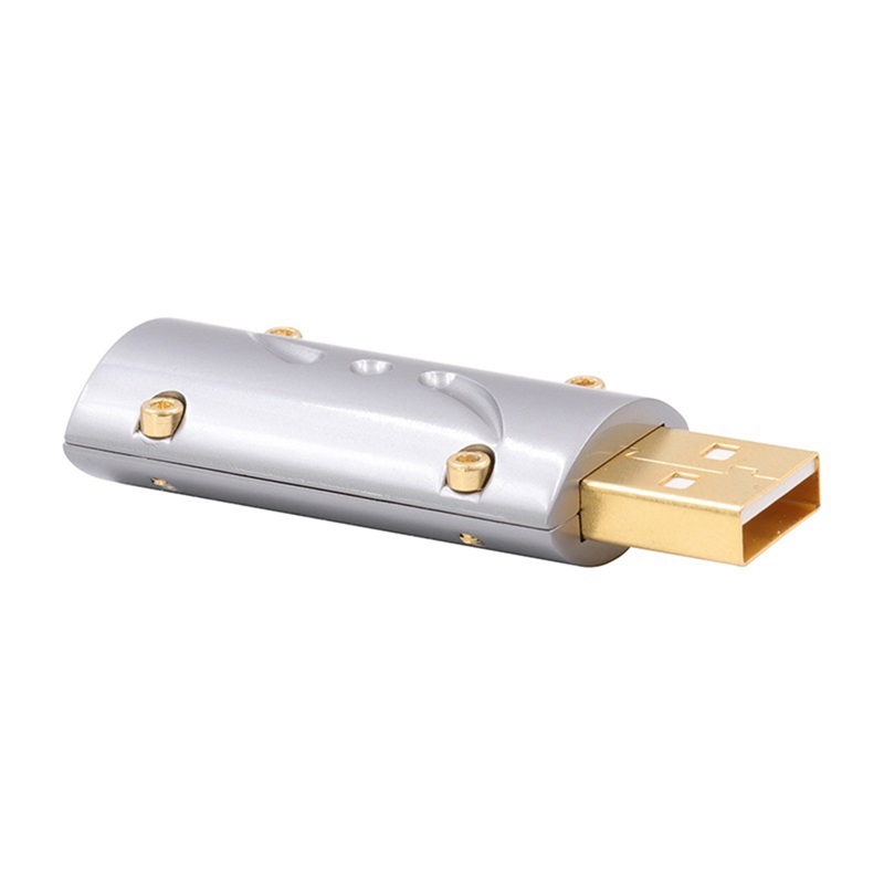 Usb Socket Gold Model HI-END USB2.0 USB Plug Connector Type a B HiFi DIY DAC USB Cable 24K ...